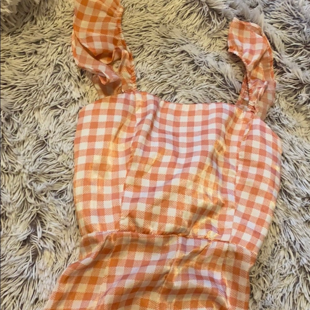 A picnic 🧺 pink romper